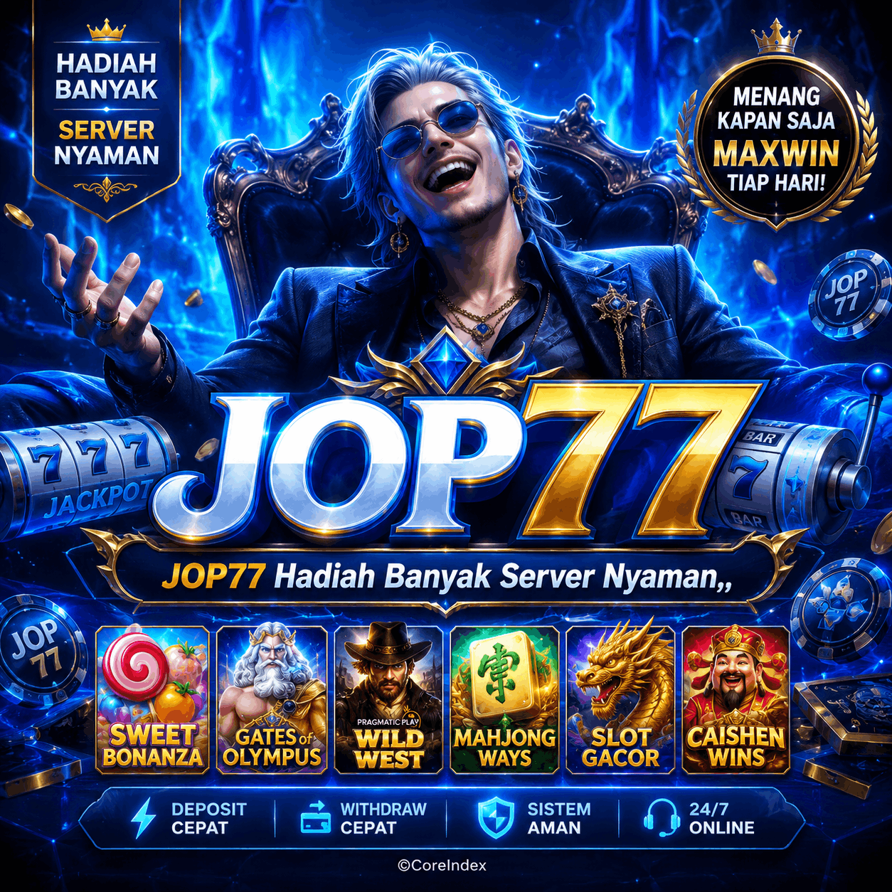 JOP77 ★ Game Keberuntungan Menarik Dengan Kesempatan Menang Lebih Besar by Hey siriusly
